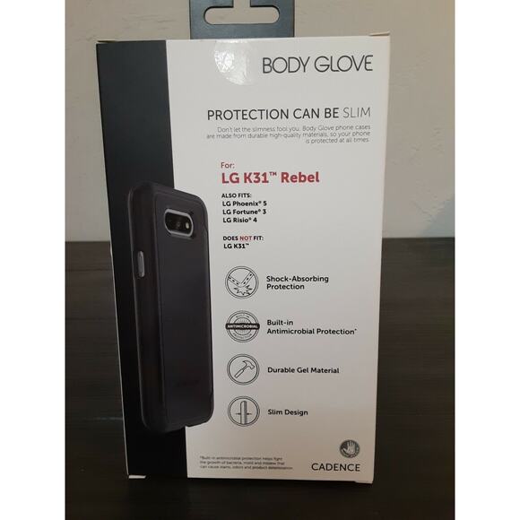 Body Glove Phone Case For LG K31 Rebel, LG Phoenix 5, LG Fortune 3, LG Risio 4 - Picture 2 of 4